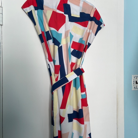 Lacoste Abstract Print Dress , 36/S - Picture 5 of 7